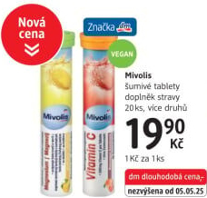 Šumivé tablety Mivolis