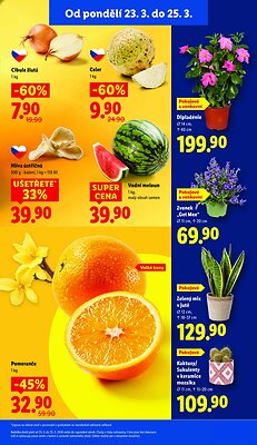 akční leták Lidl 23.3.2026-25.3.2026