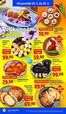 akční leták Lidl 23.3.2026-25.3.2026