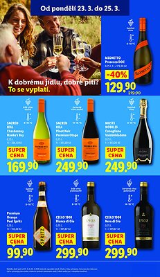 akční leták Lidl 23.3.2026-25.3.2026