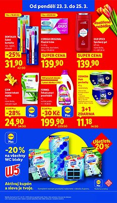 akční leták Lidl 23.3.2026-25.3.2026