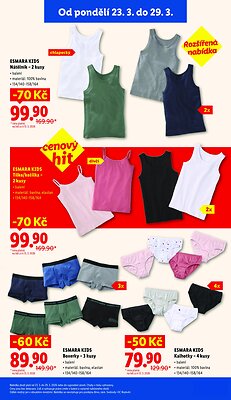 akční leták Lidl 23.3.2026-25.3.2026