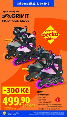 akční leták Lidl 23.3.2026-25.3.2026