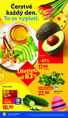 akční leták Lidl 23.3.2026-25.3.2026