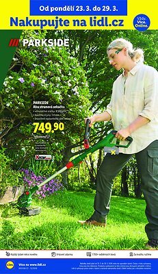 akční leták Lidl 23.3.2026-29.3.2026