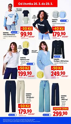 akční leták Lidl 23.3.2026-29.3.2026
