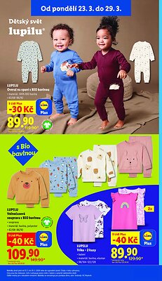 akční leták Lidl 23.3.2026-29.3.2026