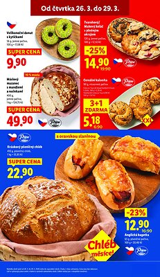 akční leták Lidl 26.3.2026-29.3.2026