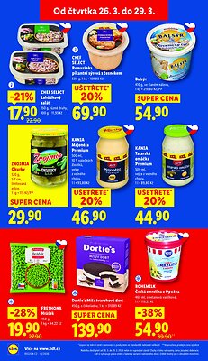 akční leták Lidl 26.3.2026-29.3.2026