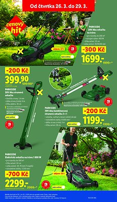 akční leták Lidl 26.3.2026-29.3.2026