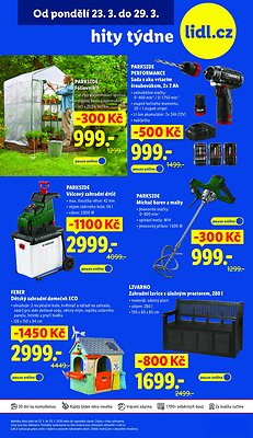 akční leták Lidl 26.3.2026-29.3.2026