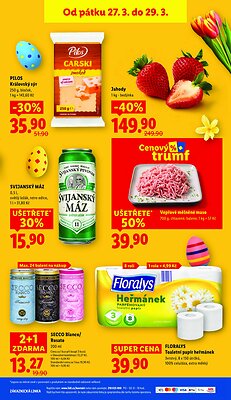 akční leták Lidl 26.3.2026-29.3.2026