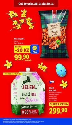 akční leták Lidl 26.3.2026-29.3.2026