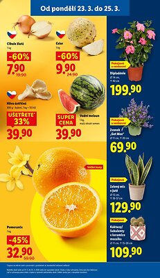 akční leták Lidl 23.3.2026-25.3.2026
