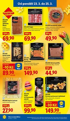 akční leták Lidl 23.3.2026-25.3.2026