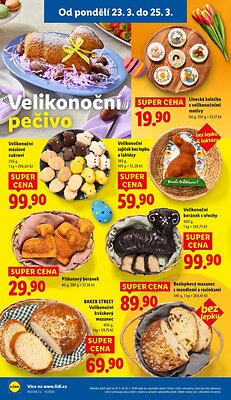 akční leták Lidl 23.3.2026-25.3.2026