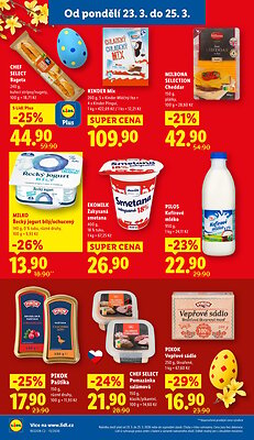 akční leták Lidl 23.3.2026-25.3.2026
