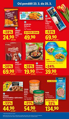 akční leták Lidl 23.3.2026-25.3.2026