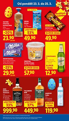 akční leták Lidl 23.3.2026-25.3.2026