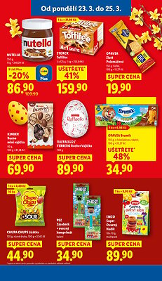 akční leták Lidl 23.3.2026-25.3.2026