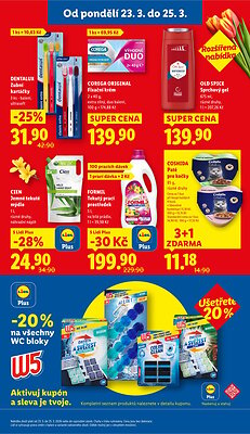 akční leták Lidl 23.3.2026-25.3.2026
