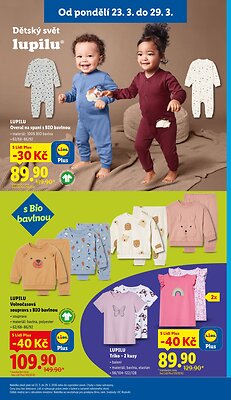 akční leták Lidl 23.3.2026-25.3.2026