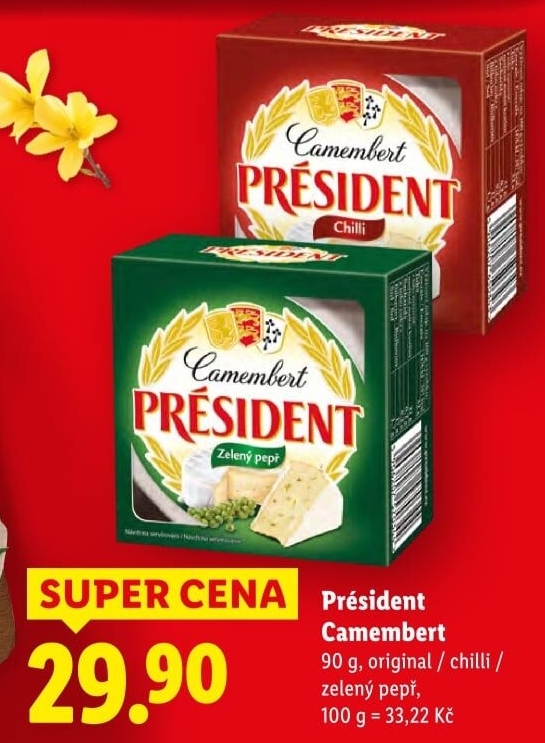 Sýr Camembert Président