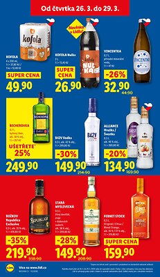 akční leták Lidl 26.3.2026-29.3.2026