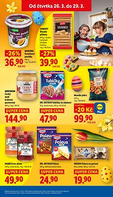 akční leták Lidl 26.3.2026-29.3.2026