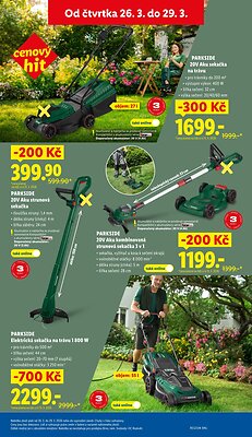 akční leták Lidl 26.3.2026-29.3.2026