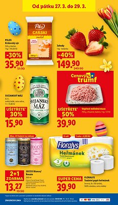 akční leták Lidl 26.3.2026-29.3.2026