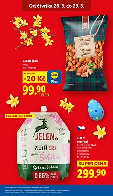 akční leták Lidl 26.3.2026-29.3.2026