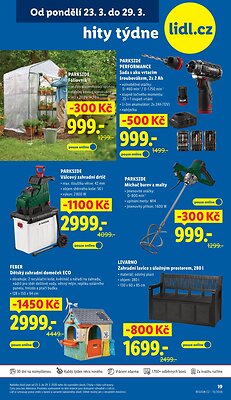 akční leták Lidl 23.3.2026-29.3.2026