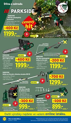 akční leták Lidl 23.3.2026-29.3.2026