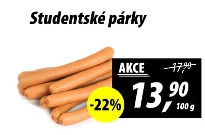 Párky studentské