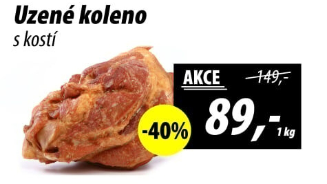 Vepřové uzené koleno s kostí