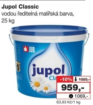 Barva Jupol Classic JUB