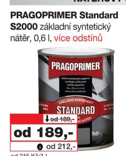 Barva na kov Standard Pragoprimer