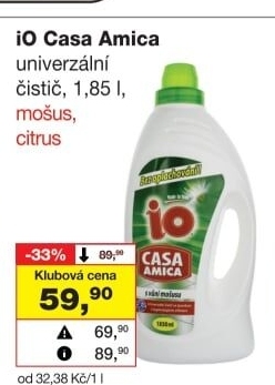 Čistič univerzální Casa Amica IO Splendo