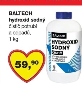 Hydroxid sodný Baltech