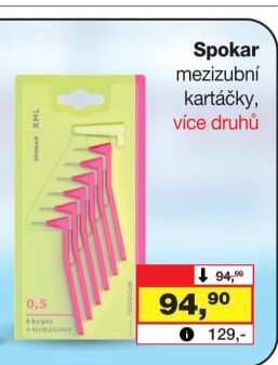 Mezizubní kartáčky Spokar