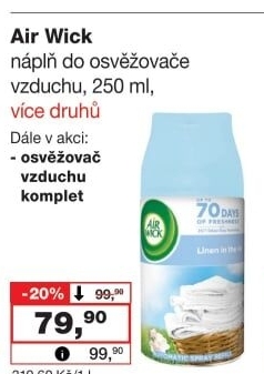 Osvěžovač vzduchu Air Wick - náplň