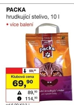 Stelivo pro kočky Packa Balanim