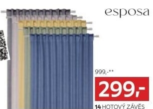 HOTOVÝ ZÁVĚS