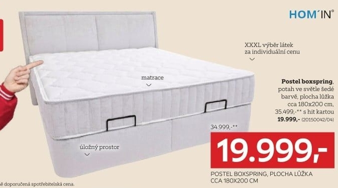 POSTEL BOXSPRING