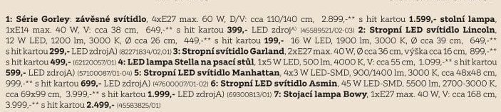 STROPNÍ LED SVÍTIDLO