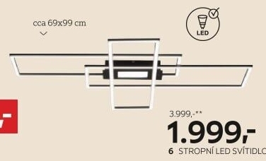 STROPNÍ LED SVÍTIDLO