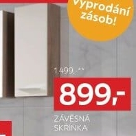 ZÁVĚSNÁ SKŘÍŇKA