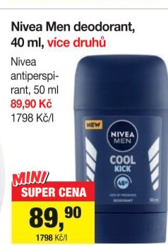 Deodoranty Nivea