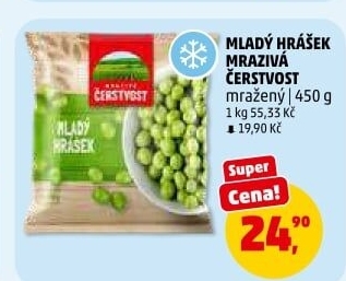 Hrášek mražený Mrazivá Čerstvost
